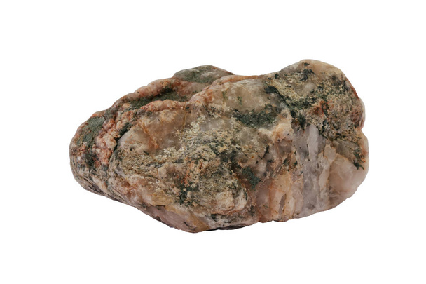 pierre naturelle brune sur fond blanc
 - Photo, image