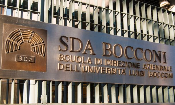 Banner, διοίκησης και νομικών επιστημών Πανεπιστημίου είσοδο - Φωτογραφία, εικόνα