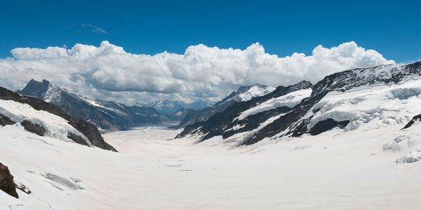 Aletsch Buzulu - Fotoğraf, Görsel