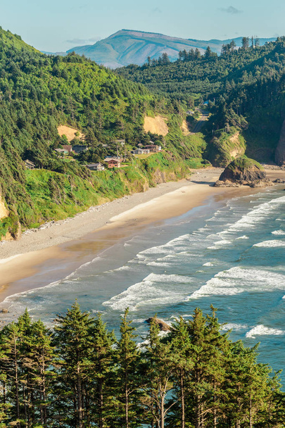 Scenic view of the Oregon coast, Tillamook County, Oregon state, West coast, USA - Photo, Image