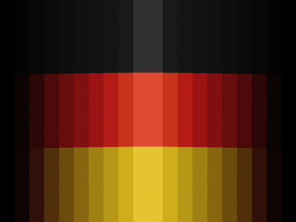 La bandera alemana
 - Foto, imagen