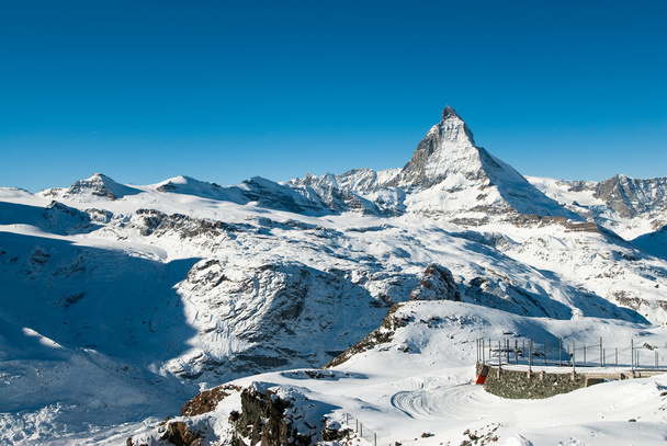 Matterhorn από gornergrat - Φωτογραφία, εικόνα