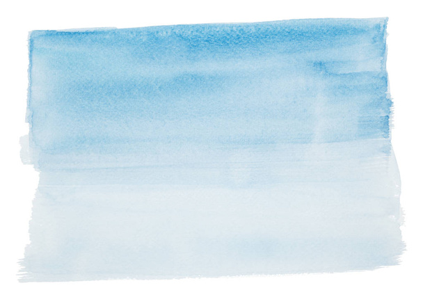 Acuarela abstracta pintura aislada sobre fondo blanco, (fondo, textura
) - Foto, Imagen