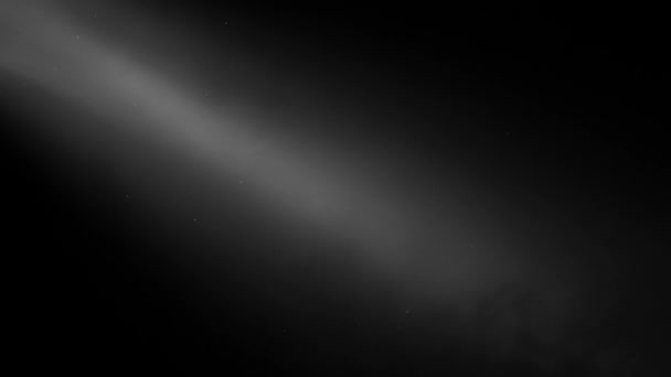 Smoke illuminated by a ray of light - Footage, Video