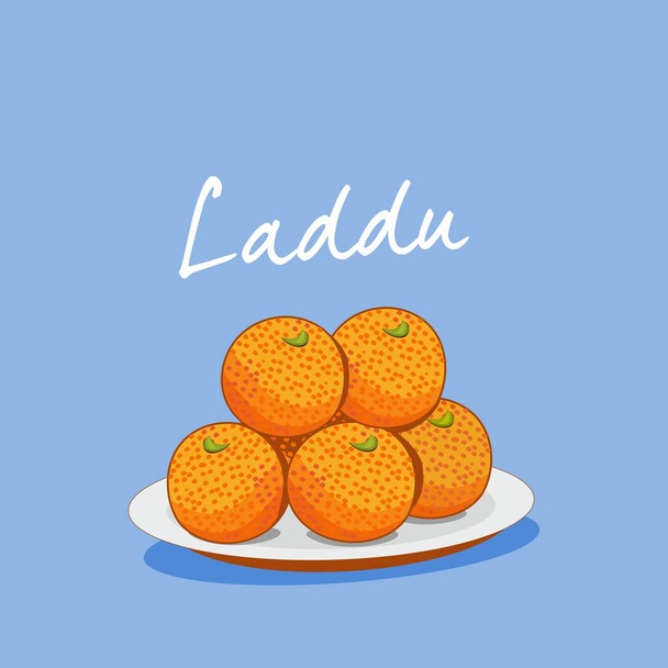 laddu dulce tradicional indio - Vector
  - Vector, Imagen