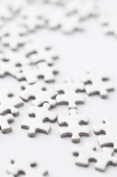 white jigsaw puzzle - Photo, Image