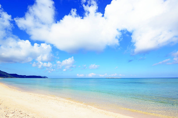 Picture of a beautiful beach in Okinawa - Photo, Image