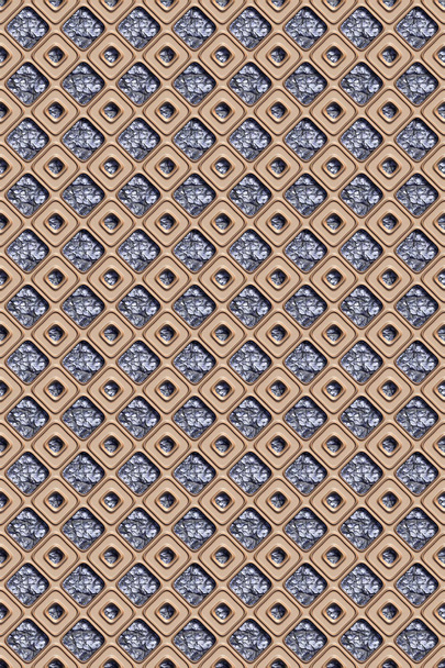 Безшовний плитковий декоративний візерунок фону
 - Фото, зображення