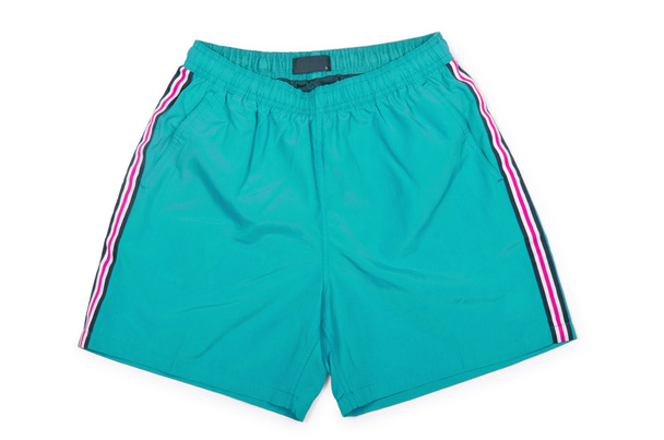 mannelijke shorts geïsoleerd op de witte achtergrond - Foto, afbeelding