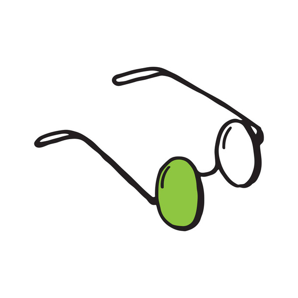 Lunettes lunettes de soleil vecteur illustration dessinée à la main
 - Vecteur, image