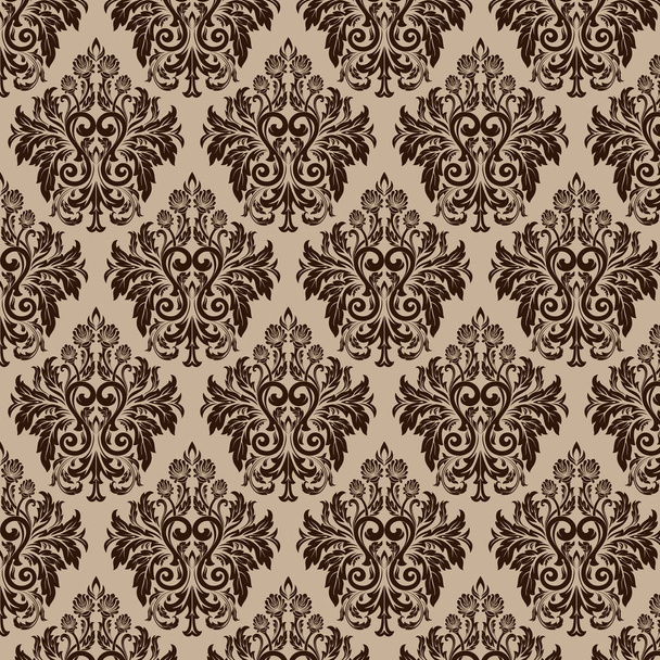 retro wallpaper and vintage pattern for background, pattern in swatches - Vector, Image
