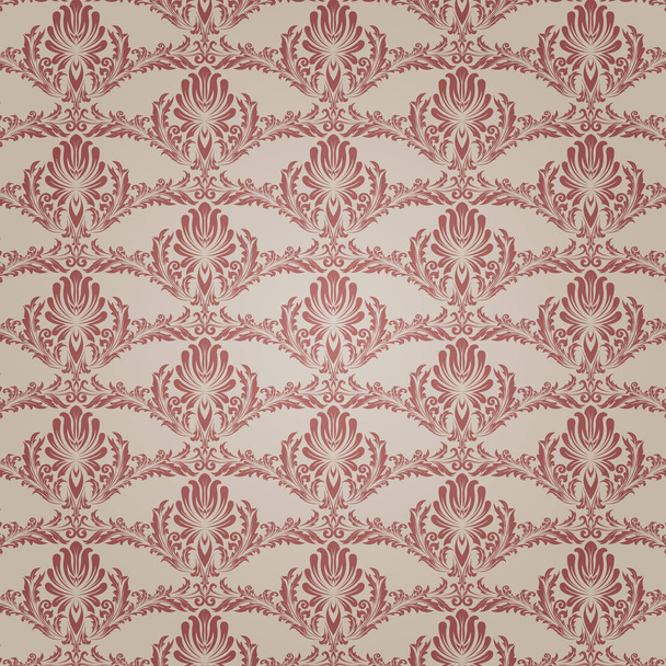 retro wallpaper and vintage seamless pattern for background, pattern in swatches - Vector, Image