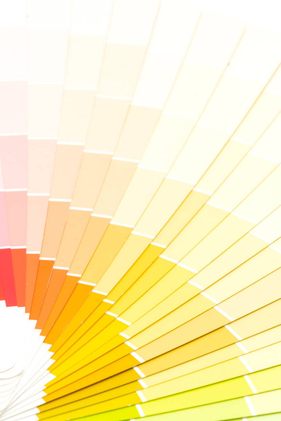 ukázkové barvy katalog pantone nebo barevné vzorkovnice - Fotografie, Obrázek