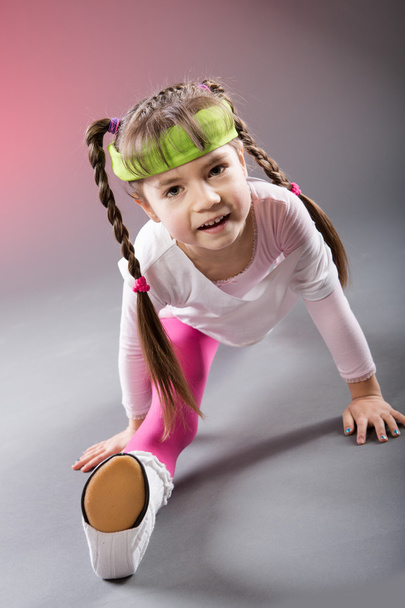 Little Fitness Girl - Photo, Image