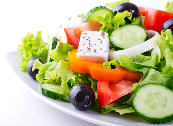 Verse groenten salade - Foto, afbeelding