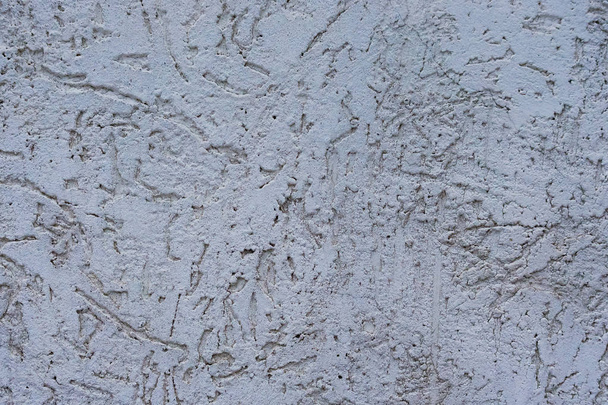 Texture of the decorative stucco wall as a background. Bark beetle style. - Foto, immagini