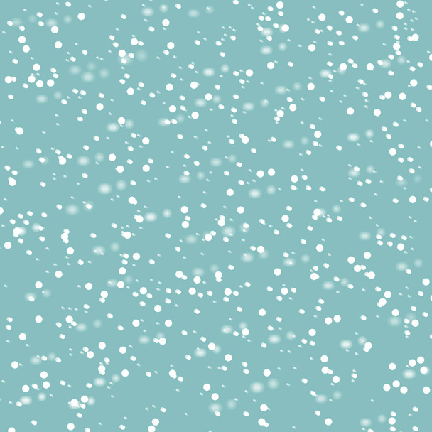 Cae el fondo de nieve. Paisaje de vacaciones con nevadas. Ilustración vectorial. Cielo nevado de invierno. Eps 10
. - Vector, Imagen