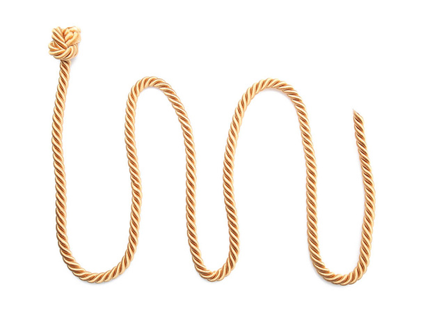 мотузка на білому тлі
 - Фото, зображення