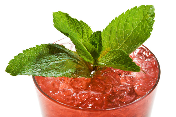 Cocktail - Strawberry Mojito - Foto, afbeelding