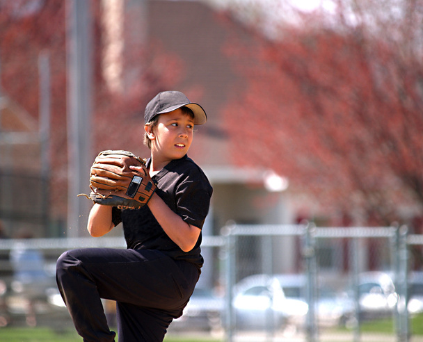 Baseball pitcher focus - Photo, Image