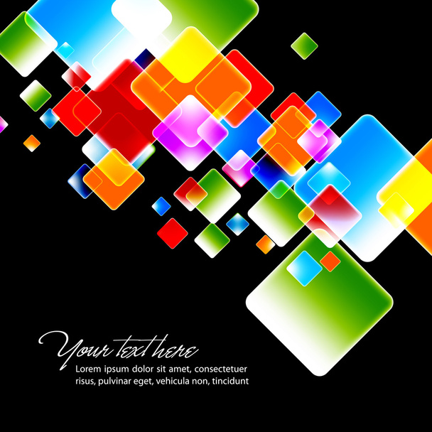 Интенсивные цвета - Абстрактный векторный фон EPS10
 - Вектор,изображение