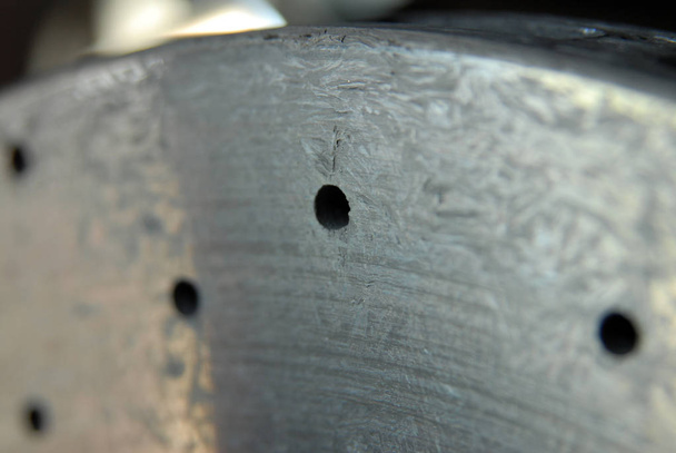 Keramické kotoučové brzdy fotografoval ve sportovním voze - Fotografie, Obrázek