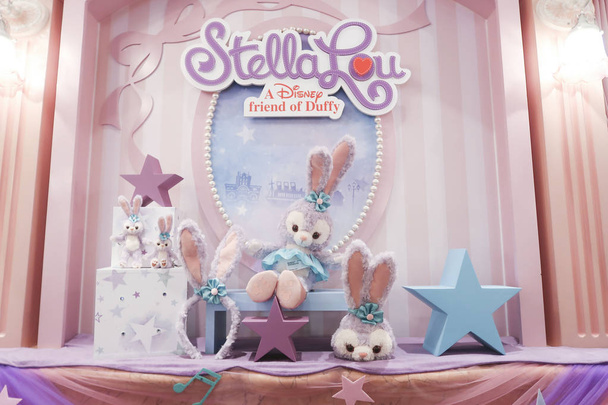 StellaLou-themed items are for sale at the Sweethearts Confectionery in the Shanghai Disneyland at the Shanghai Disney Resort in Pudong, Shanghai, China, 18 March 2018 - 写真・画像