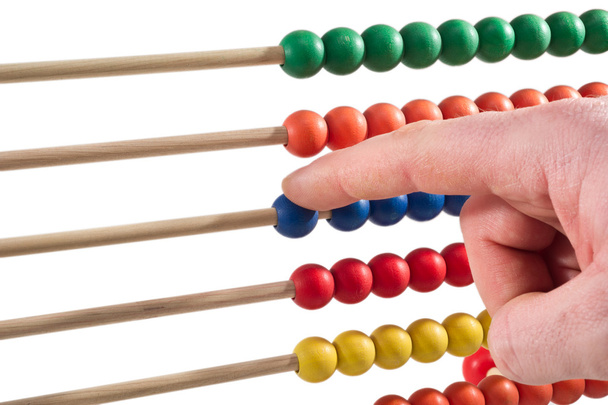 kolorovaný abacus - Fotografie, Obrázek