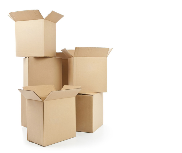 Cardboard boxes - Fotoğraf, Görsel