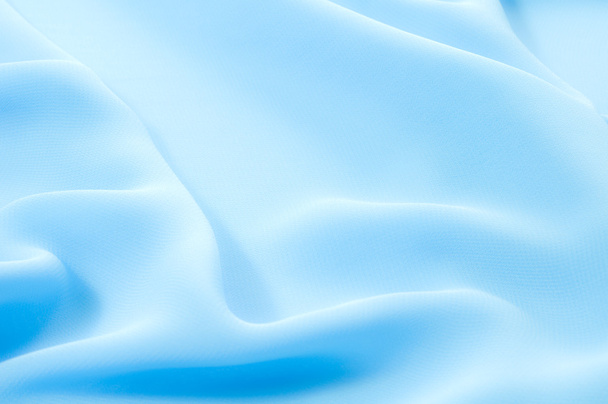blue silk texture - Foto, afbeelding