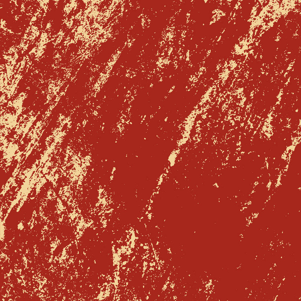Rode Grunge achtergrond - Vector, afbeelding