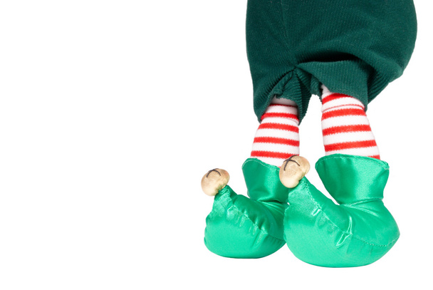 Elf nohy izolované na bílém - Fotografie, Obrázek