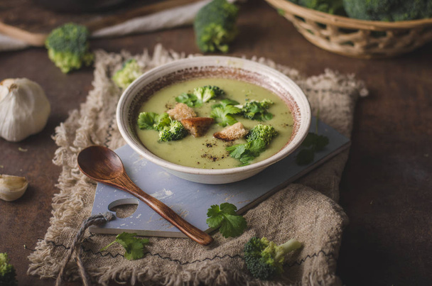 Delicious soup main dish, food photography, homemade food - Foto, Bild