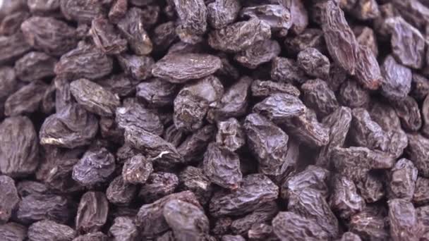 Pile of blue raisins - Video, Çekim