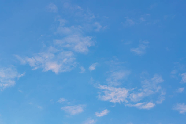 eautiful blue sky and white clouds like painters paintings. - Fotografie, Obrázek