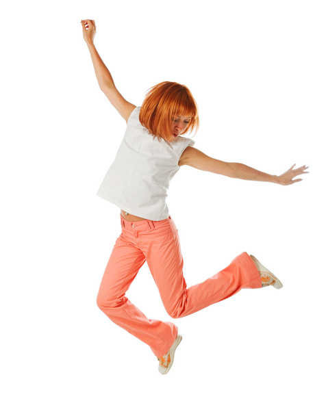 Jumping girl - Foto, Imagem