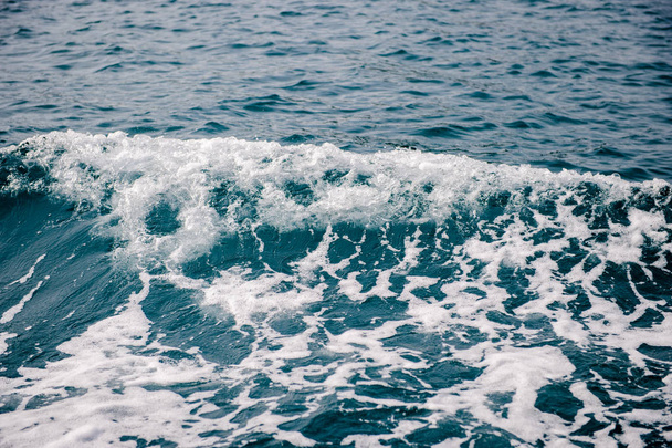 Closeup of ocean wave for background - Fotoğraf, Görsel