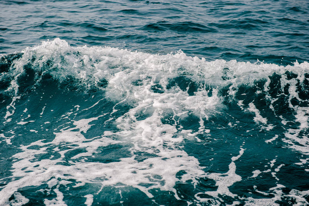 Closeup of ocean wave for background - Fotoğraf, Görsel