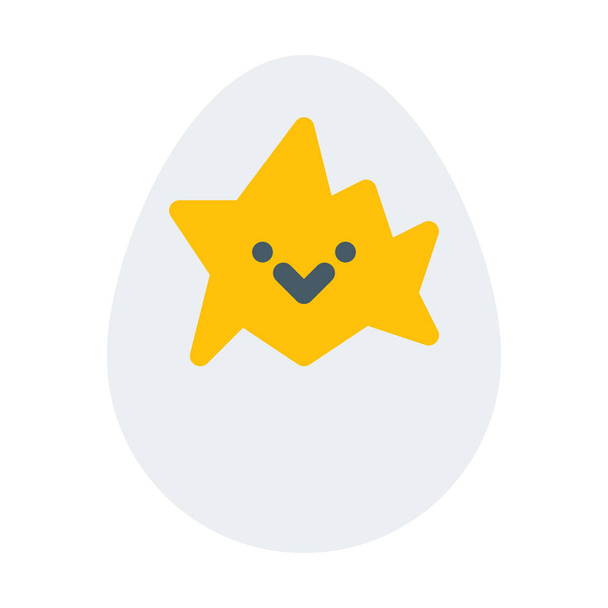 icona del portello dell'uovo di Pasqua, semplice illustrazione vettoriale
 - Vettoriali, immagini