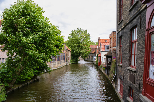 el canal en Brujas
 - Foto, imagen