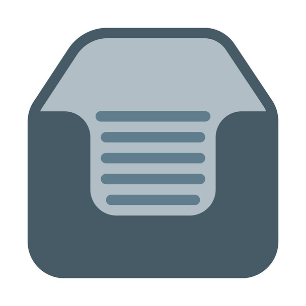 Archive icon, simple vector illustration - Vector, Image