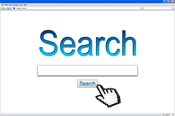 Internet Buscador navegador ventana
 - Foto, imagen