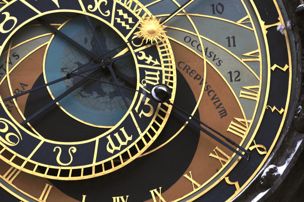 Praha orloj (tähtitieteellinen kello
) - Valokuva, kuva