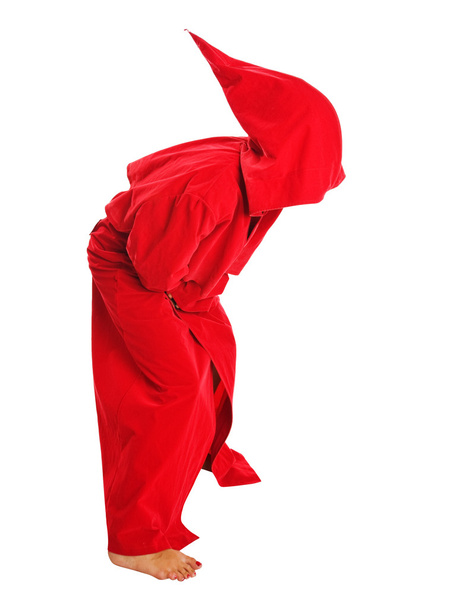rode mantel - Foto, afbeelding