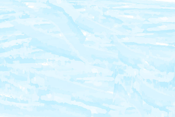Aquarelle bleu fond abstrait. Nuages, ciel, vagues. Modèle de couleur. Illustration vectorielle
. - Vecteur, image