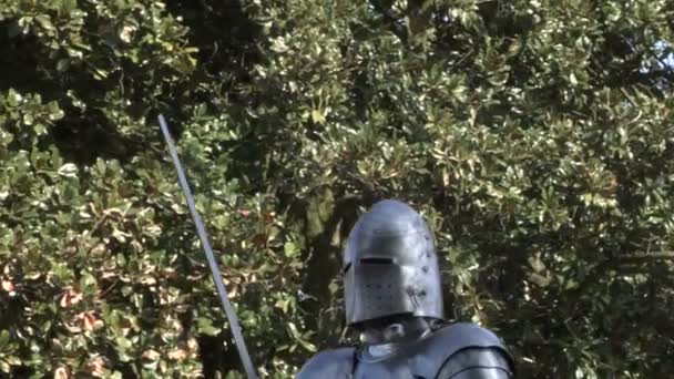 Caballero medieval - Metraje, vídeo