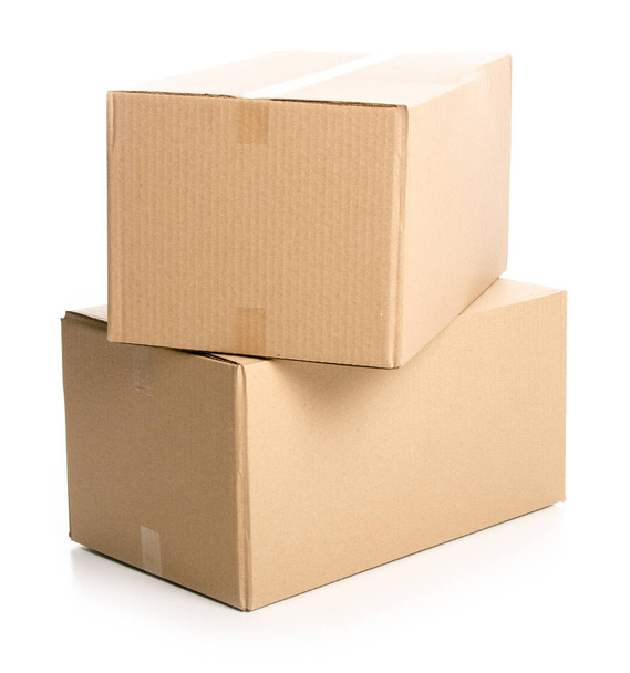 Boxes delivery package - 写真・画像