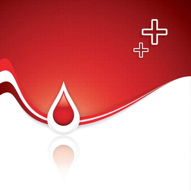 Blood donation - Vektor, Bild