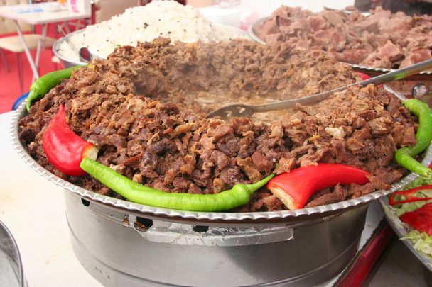 kavurma, famosa comida turca, lista para comer
 - Foto, Imagen