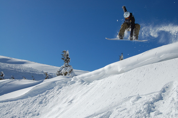 Сноуборд стрибок
 - Фото, зображення